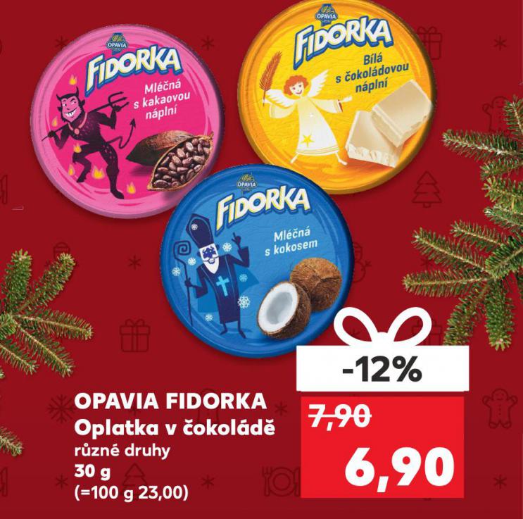 OPAVIA FIDORKA OPLATKA