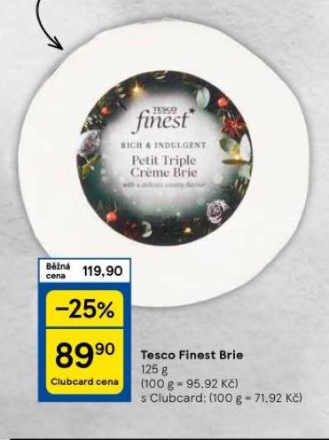 TESCO FINEST BRIE