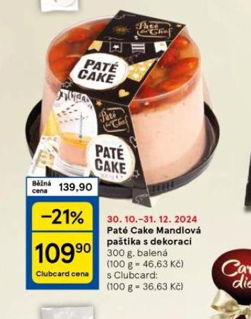 PAT CAKE MANDLOV PATIKA S DEKORAC