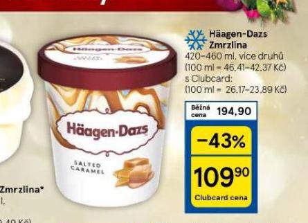 HAGEN DAZS ZMRZLINA