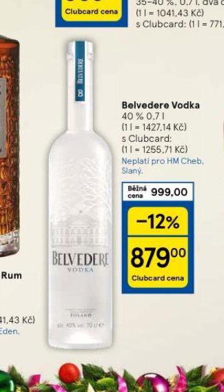 BELVEDERE VODKA