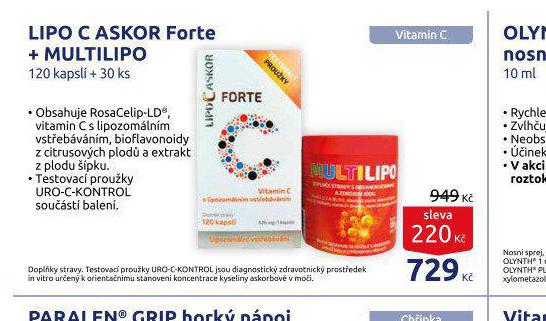 LIPO C ASKOR FORTE + MULTILIPO