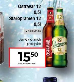 PIVO STAROPRAMEN 12