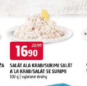 SALT  LA KRAB / SURIMI SALT  LA KRAB / SALT SE SURIMI