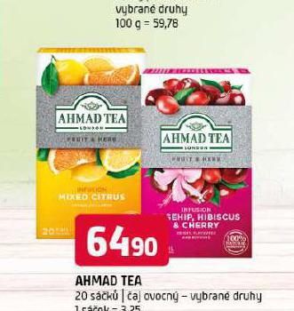 AHMAD TEA AJ