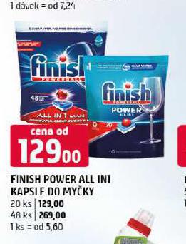 FINISH POWER ALL IN 1 KAPSLE DO MYKY