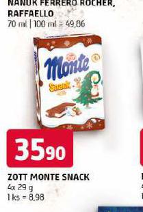 ZOTT MONTE SNACK