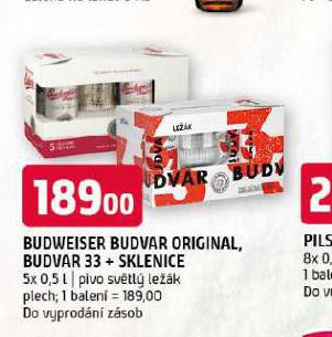 PIVO BUDWEISER BUDVAR ORIGINAL