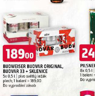 PIVO BUDVAR 33