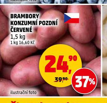 BRAMBORY KONZUMN POZDN