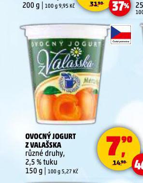 OVOCN JOGURT Z VALASKA