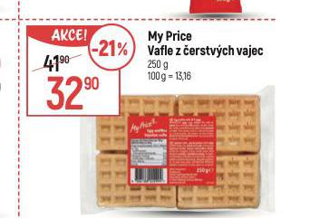 MY PRICE VAFLE Z ERSTVCH VAJEC