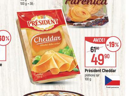 PRSIDENT CHEDDAR