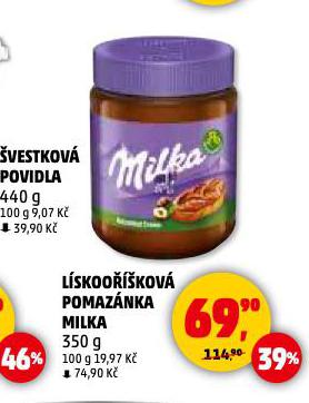 MILKA LSKOO͊KOV POMAZNKA