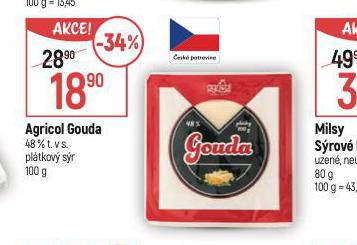 AGRICOL GOUDA 48%