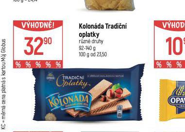 KOLONDA TRADIN OPLATKY