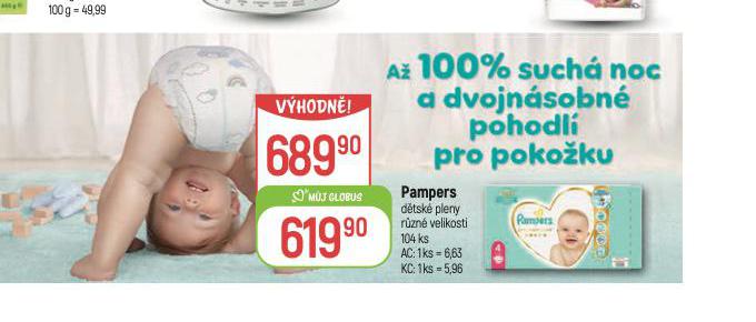 PAMPERS DTSK PLENKY