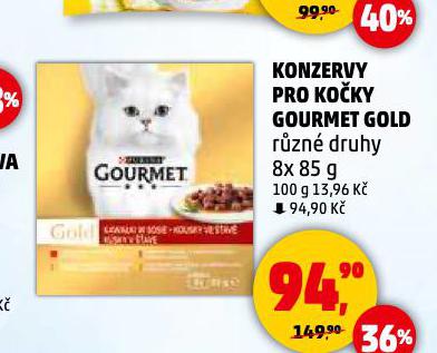 GOURMET GOLD KONZERVY PRO KOKY