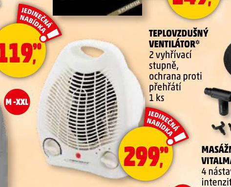 TEPLOVZDUN VENTILTOR