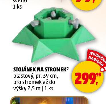 STOJNEK NA STROMEK