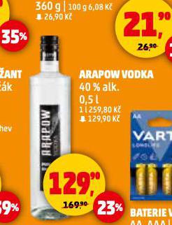 ARAPOW VODKA