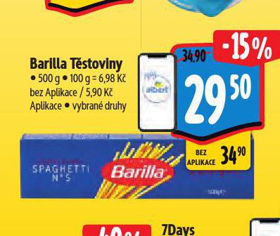 BARILLA TSTOVINY