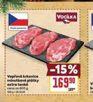 VEPOV KRKOVICE MINUTKOV PLTKY EXTRA TENK