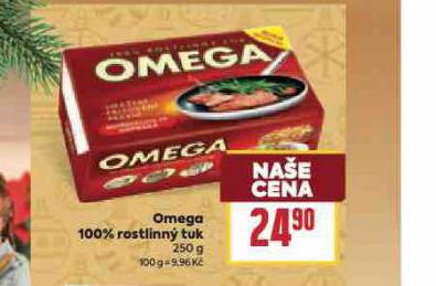 OMEGA 100% ROSTLINN TUK