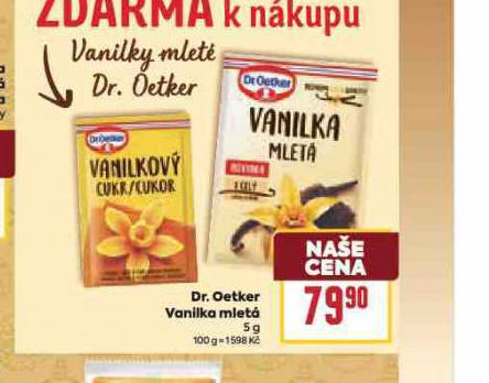 DR. OETKER VANILKA MLET