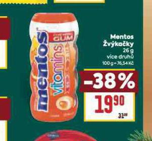 MENTOS VKAKY