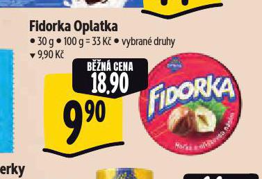 FIDORKA OPLATKA