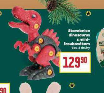 STAVEBNICE DINOSAURUS S MINI-ROUBOVKEM