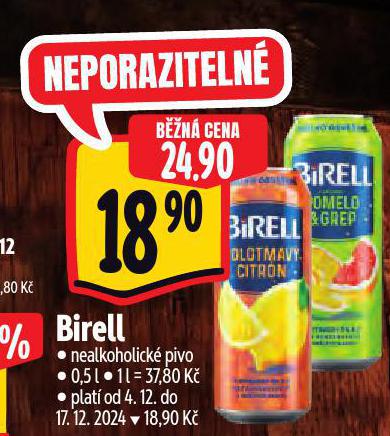 BIRELL NEALKOHOLICK PIVO