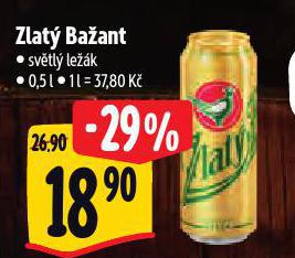 PIVO ZLAT BAANT