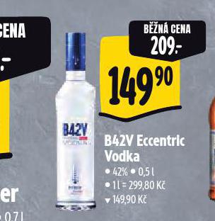 B42V ECCENTRIC VODKA