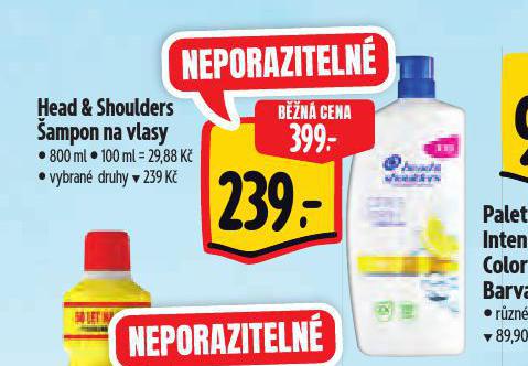 HEAD & SHOULDERS AMPON NA VLASY