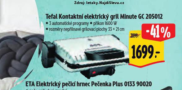 TEFAL KONTAKTN ELEKTRICK GRIL