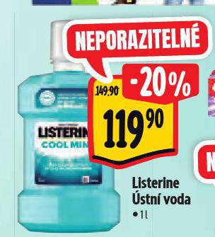 LISTERINE STN VODA