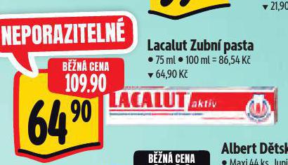 LACALUT ZUBN PASTA