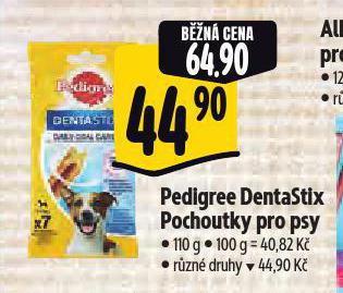 PEDIGREE DENTLN POCHOUTKY PRO PSY