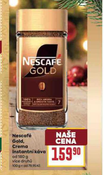 NESCAF GOLD, CREMA INSTANTN KVA