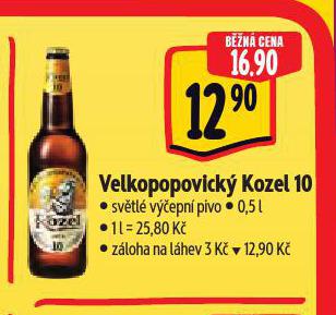 PIVO VELKOPOPOVICK KOZEL