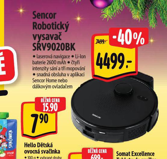 SENCOR ROBOTICK VYSAVA