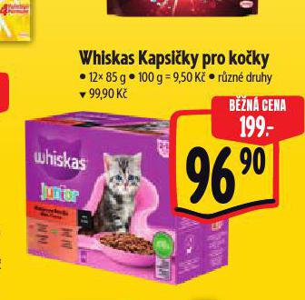 WHISKAS KAPSIKY PRO KOKY