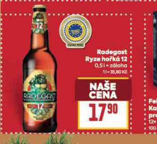 PIVO RADEGAST RYZE HOK 12