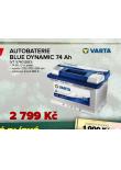 AUTOBATERIE VARTA 74 Ah