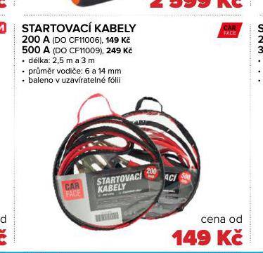 STARTOVAC KABELY 500 A