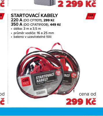 STARTOVAC KABELY 220 A