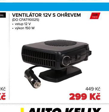 VENTILTOR 12V  S OHEVEM