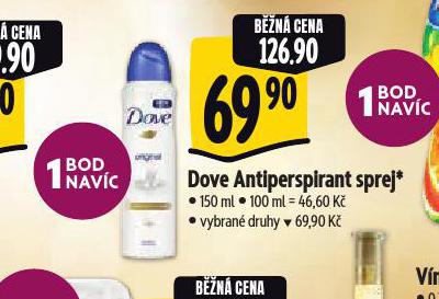 DOVE ANTIPERSPIRANT